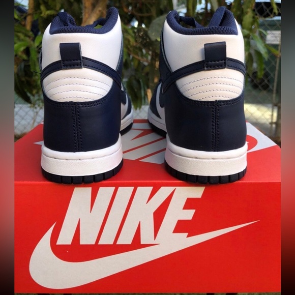 Nike Dunk High “Championship Navy” Size 6.5Y / 8 Women - Picture 8 of 10